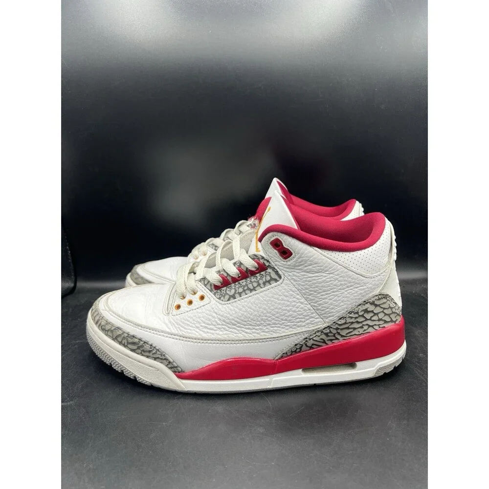 Air Jordan 3 Retro 'Cardinal Red' Men’s Size 10 (CT8532-126)